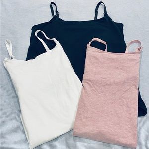 H&M Nursing Tank Tops 3pc